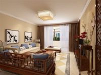 伊林西苑 三居室 新中式风格