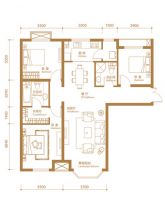 伊林西苑 三居室 简欧风格
