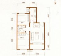 京汉·东方名苑~现代~两居