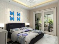 简欧风格---金隅花石匠110平三居效果图