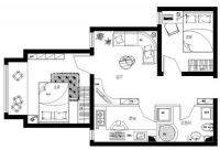 东亚印象台湖 二居 现代简约