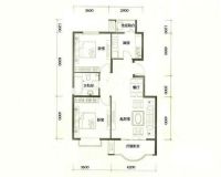 简欧两居室装修效果图