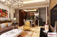 华业东方玫瑰-现代简约-二居室