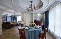 领秀慧谷 三居室 美式古典