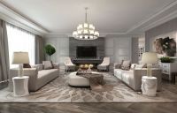 现代简约设计，高端大宅全案设计