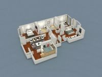 简欧风格---玉泉新城154平三居