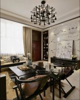 顺义金宝城143平新中式设计风格案例