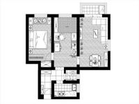 九棵树家园两居现代风格