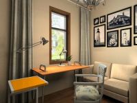 华业东方玫瑰92平两居简欧风格