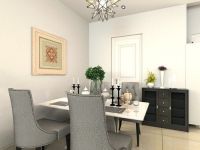 现代简约风格，华业东方玫瑰94平两居