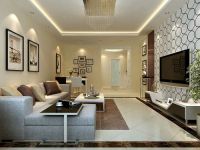 香溪家园三居现代简约风格案例