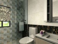 混搭风格---润景园90平两居效果图