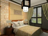 现代中式风格120平三居---北京·润景园