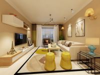 华丽东方玫瑰—现代风格—一居室