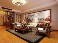 众亿嘉园—新中式风格—两居室