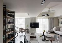 现代风博古架设计