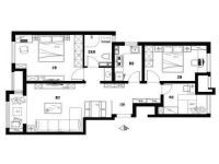 富力新城三居现代风格