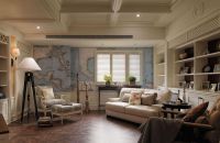 美式格调别墅效果图设计