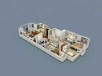 简欧风格---玉泉新城149平三居