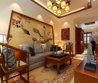 北卫家园-新中式风格-三居室