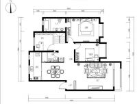 实创装饰金地朗悦三局简欧风