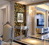 欧式风格餐厅隔断样板房设计