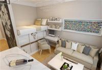 合生世界村一居现代风