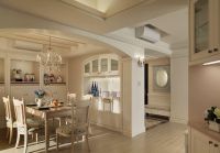 田园乡村风客厅效果图设计