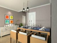 现代简约风格90平两居·东洲家园