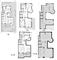 新古典风格，该段大宅全案设计