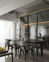 混搭风二居室效果图