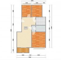 原香漫谷---现代中式风格95平三居