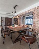 江南山水三居室混搭风格设计案例