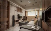 日式禅风客厅效果图设计