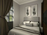 富力惠兰美居三居现代简约风格