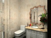 88平三居混搭风格——富力惠兰美居