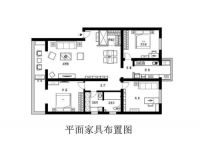 翠屏北里三居现代风