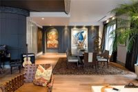 东南亚风家装三居室效果图