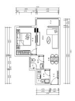 新景家园-59平米-现代风格
