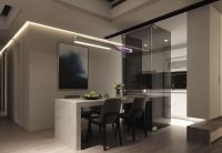 现代格调风一居室效果图