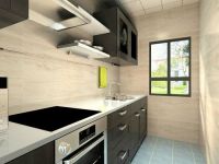 现代简约风格---173平三居效果图