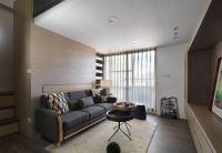 现代风格调一居效果图