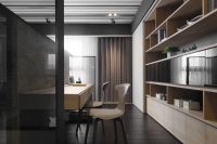 现代时尚家装风四居室效果图册