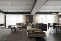 现代时尚家装风四居室效果图册