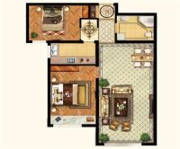 K2玉蘭湾两居简约风格风格