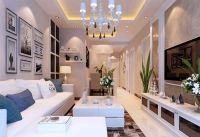 6万元打造简约简约小三居-上河湾