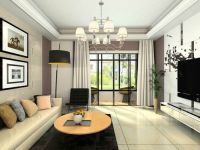 中国铁建·青秀尚城——现代简约风格93平三居