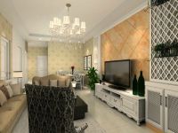 简欧风格---中建·国际城86平二居