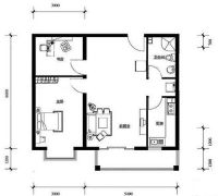 朝北8080—现代简约—一居室