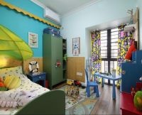 西山艺境三居室田园风格设计案例展示